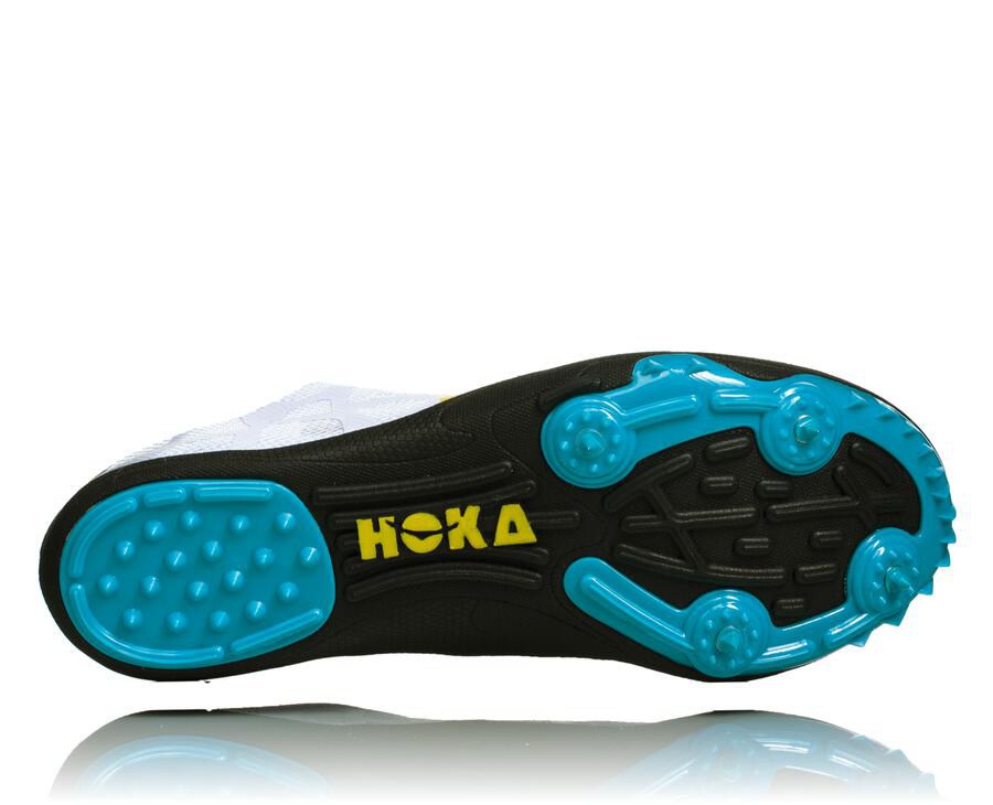 Hoka One One Womens Spikes - Rocket X - White - QCIO07659